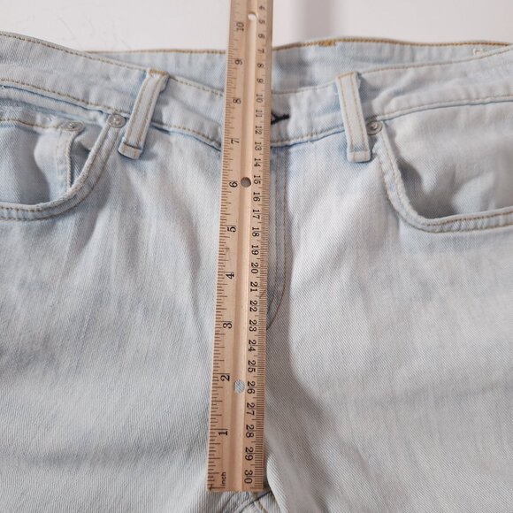 Rag & Bone Womens Low Rise Slim Boyfriend Jeans 26 Light Wash Distressed Raw Hem - Picture 8 of 16